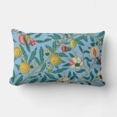 ヴィンテージウィリアム・モリス「4つの果実」パターン ランバークッション (正面)