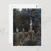 ヴィンテージウィリアム・H・ロビンソン私は教会の傍に住む ポストカード (正面/裏面)