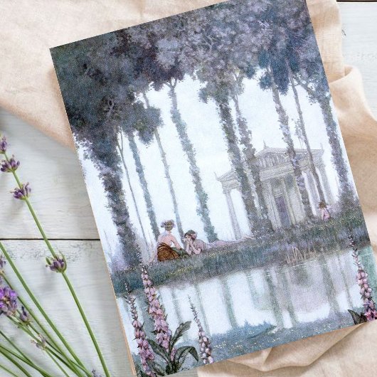 ヴィンテージウィリアム・H・ロビンソン「ボソムを空にする」 ポストカード