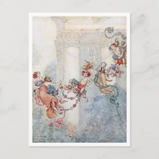 ヴィンテージウィリアム・H・ロビンソンA甘い変化 ポストカード (正面)