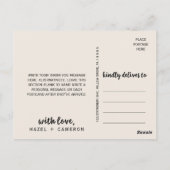 ヴィンテージウィルダネスありがとう ポストカード (裏面)