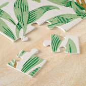 ヴィンテージウィローバウオーナメントイラストレーション ジグソーパズル (側面)