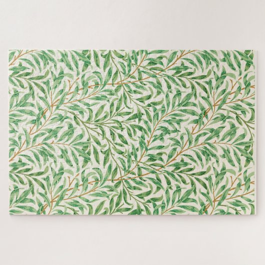 ヴィンテージウィローバウオーナメントイラストレーション ジグソーパズル (横)