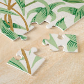 ヴィンテージウィローバウオーナメントイラストレーション ジグソーパズル (側面)