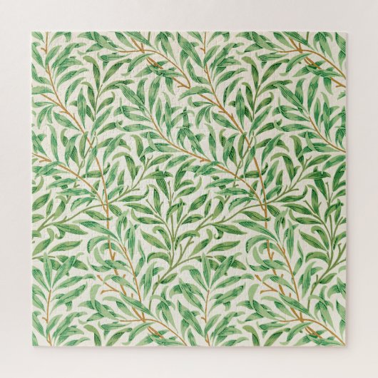 ヴィンテージウィローバウオーナメントイラストレーション ジグソーパズル (縦)