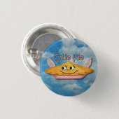 ヴィンテージウィングパイin the Sky 缶バッジ (正面&裏面)