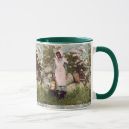 ヴィンテージウィンスローホームマーガールアンドローレル マグカップ