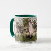 ヴィンテージウィンスローホームマーガールアンドローレル マグカップ (正面左)