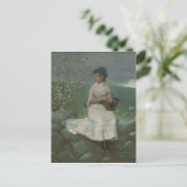 ヴィンテージウィンスローホームマーピーチパーズ ポストカード (スタンド正面)