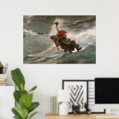 ヴィンテージウィンズローザライフライン ポスター (ホームオフィス)