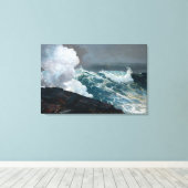 ヴィンテージウィンズローホーマー北東アスター キャンバスプリント (インサイチュ (ウッドフロア))