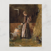 ヴィンテージウィンズローホーマー新鮮な卵 ポストカード (正面)