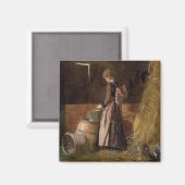 ヴィンテージウィンズローホーマー新鮮な卵 マグネット (正面/裏面)