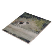 ヴィンテージウィンズローホーマー水色の犬のログ タイル (側面)