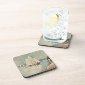 ヴィンテージウィンズローホーマー澄んセーリング コースター (右側)