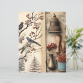 ヴィンテージウィンターエフエマスクラップブック紙 (スタンド正面)