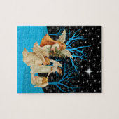 ヴィンテージウィンターエンジェル ジグソーパズル (横)