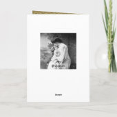 ヴィンテージウィンターサンタインゴールデンスリー シーズンカード (裏面)