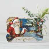 ヴィンテージウィンターサンタ シーズンカード (スタンド正面)