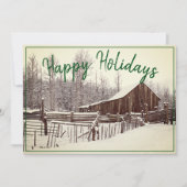 ヴィンテージウィンタースノーバーンフォトカスタム シーズンカード (正面)