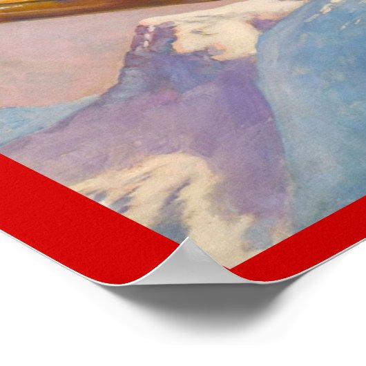 ヴィンテージウィンタースポーツ，レディースキージャンパー ポスター (角)