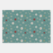 ヴィンテージウィンターズヘブンスノワイランドスケープ2 ラッピングペーパーシート (正面2)