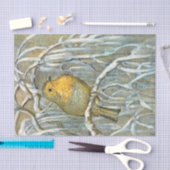 ヴィンテージウィンターソンバードバードアンティーク 薄葉紙 (クラフト)