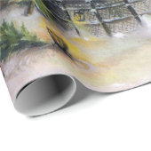 ヴィンテージウィンタータウンクリスマスツリー ラッピングペーパー (ロールコーナー)