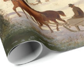 ヴィンテージウィンターファームハウス ラッピングペーパー (ロールコーナー)