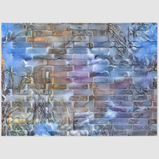 ヴィンテージウィンターモダンアートコレクション 薄葉紙 (正面)