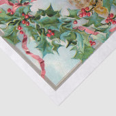 ヴィンテージウィンタールーラルビレッジアンドクリスマスホリー 薄葉紙 (詳細)
