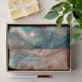 ヴィンテージウィンター（鳥）ショウジョウコウカンチョウオンスノーブランチデクページ 薄葉紙 (ギフト)