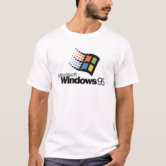 ヴィンテージウィンドウ95 Tシャツ (正面)