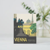 ヴィンテージウィーンオーストリアジョセフスクエアトラベル ポストカード (スタンド正面)