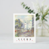 ヴィンテージウィーンオーストリア旅行ポスター ポストカード (スタンド正面)