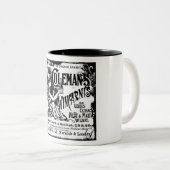 ヴィンテージウインカーニストニックアド ツートーンマグカップ (正面右)