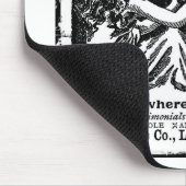 ヴィンテージウインカーニストニックアド マウスパッド (コーナー)