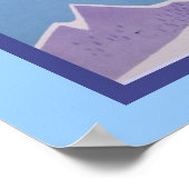 ヴィンテージウインタースポーツのポスター ポスター (角)