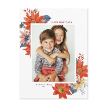 ヴィンテージウインターボタニカルハッピーホリデーズフォト