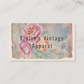 ヴィンテージウェア3.5インチx 2.0インチ名刺 名刺 (正面)