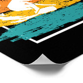 ヴィンテージウェイクボーディングウェイクサーフンウェイクサーファー ポスター (角)