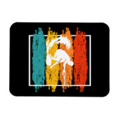 ヴィンテージウェイクボーディングウェイクサーフンウェイクサーファー マグネット (横)