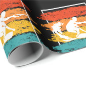ヴィンテージウェイクボーディングウェイクサーフンウェイクサーファー ラッピングペーパー (ロールコーナー)