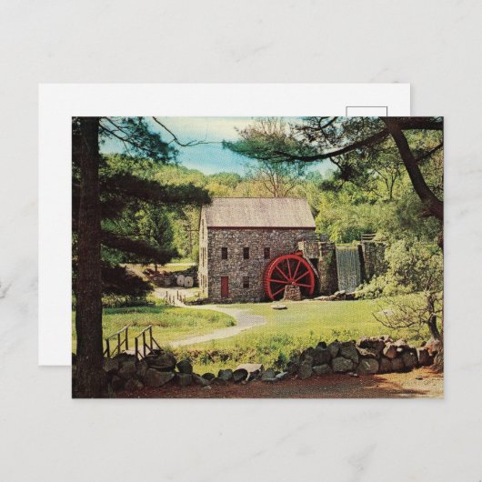 ヴィンテージウェイサイドグリストインミル シーズンポストカード (正面/裏面)