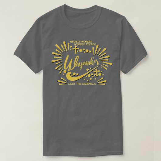 ヴィンテージウェイメーカー奇跡の労働者の約束キーパーChr Tシャツ (デザイン正面)