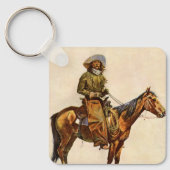 ヴィンテージウェスタン、アリゾナカウボーイバイレミントン キーホルダー (正面)