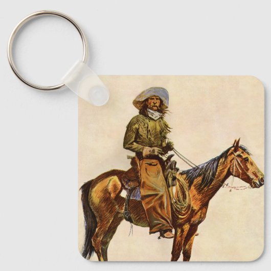 ヴィンテージウェスタン、アリゾナカウボーイバイレミントン キーホルダー (正面)