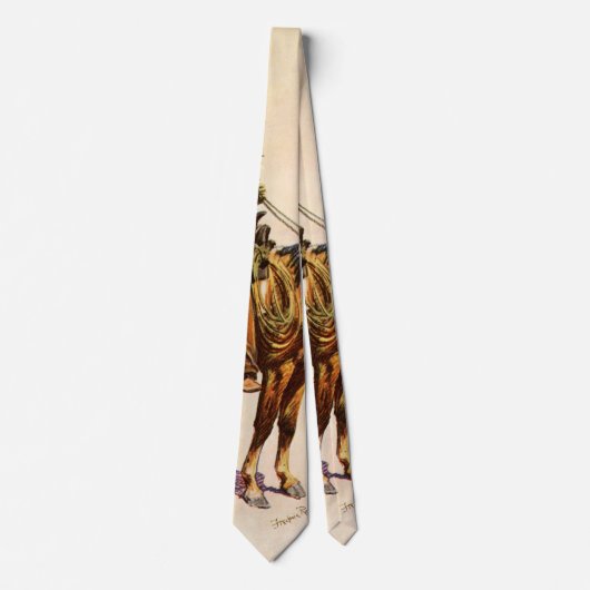 ヴィンテージウェスタン、アリゾナカウボーイバイレミントン ネクタイ (正面)