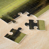 ヴィンテージウェスタン、インディアンキャンプアットドーンバイタヴェルニエ ジグソーパズル (側面)