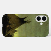 ヴィンテージウェスタン、インディアンキャンプアットドーンバイタヴェルニエ Case-Mate iPhoneケース (裏面 (横))